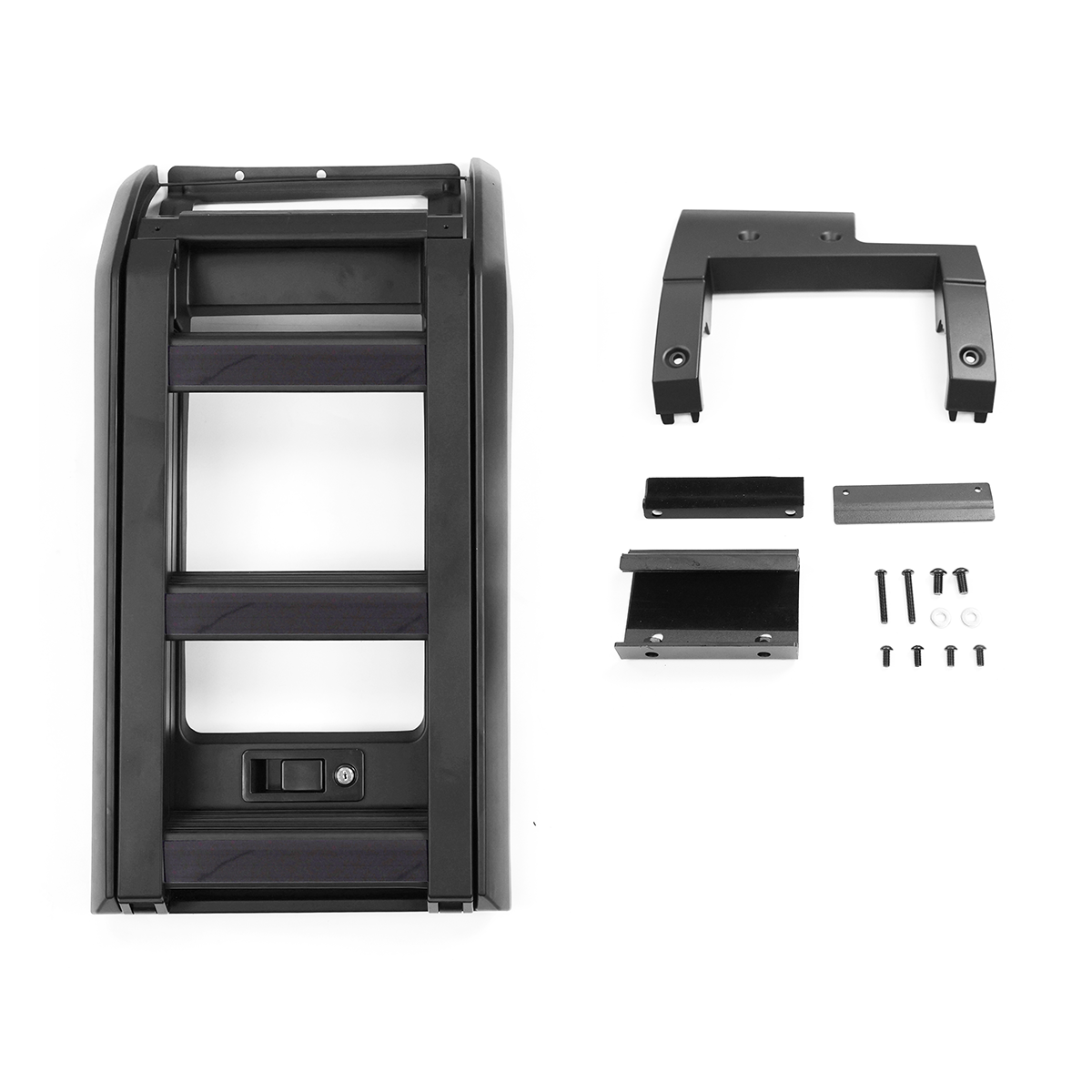 Jetour T2 Side Ladder – Silver/Off-Road Roof Access Upgrade