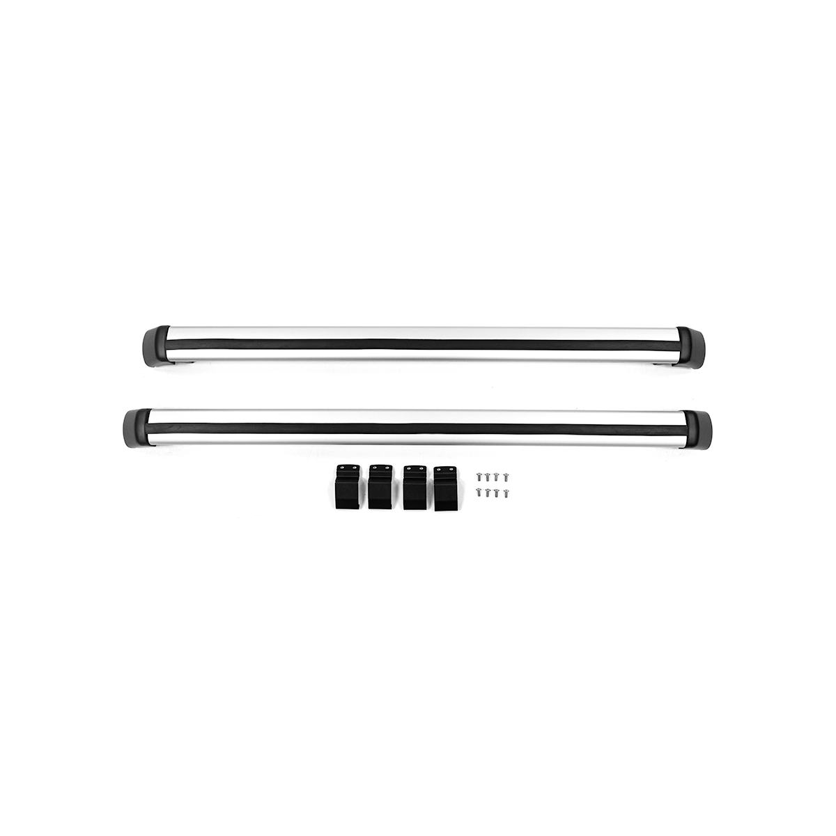 Pair of high-strength aluminium roof cross bars designed for Jetour G700, featuring a clean OEM-style finish.