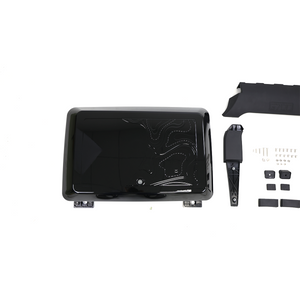 Gloss black mini backpack storage box for Jetour G700, featuring clean geometric lines that complement the vehicle’s bold design.