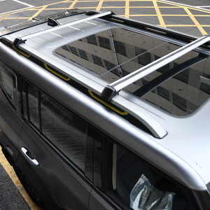 Jetour T2 Roof Cross Bars Installed on Vehicle
