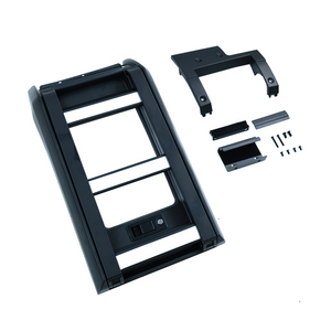Jetour T2 side ladder in black, premium ABS, durable and weather-proof