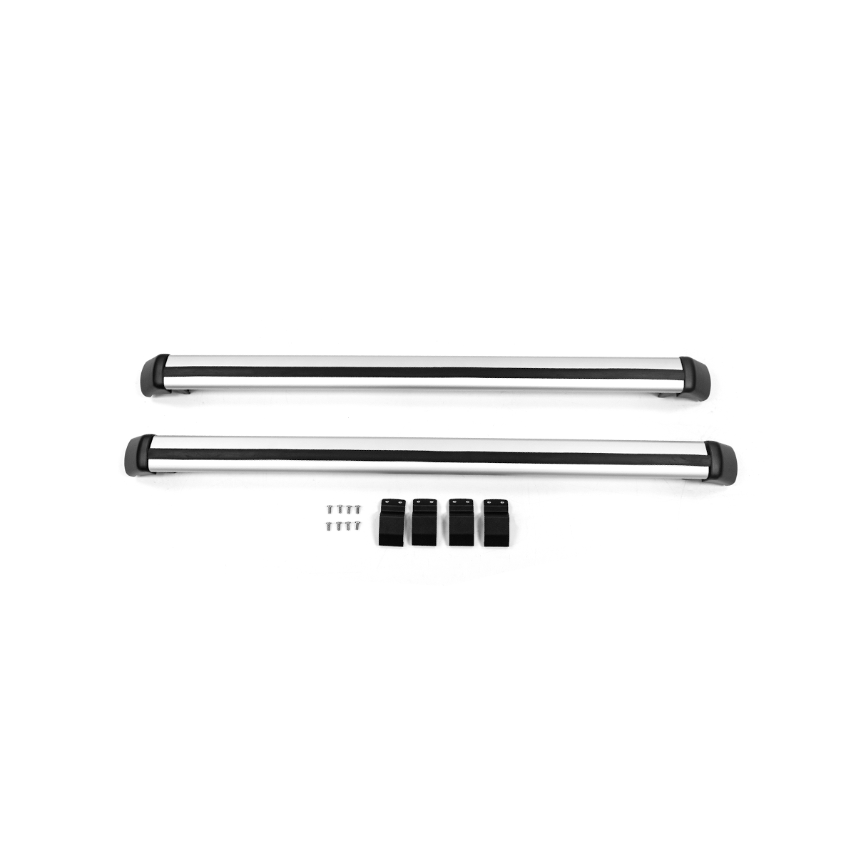 Secure mounting base for roof boxes, bike racks, and cargo carriers on Jetour G700, made from durable aluminium alloy.