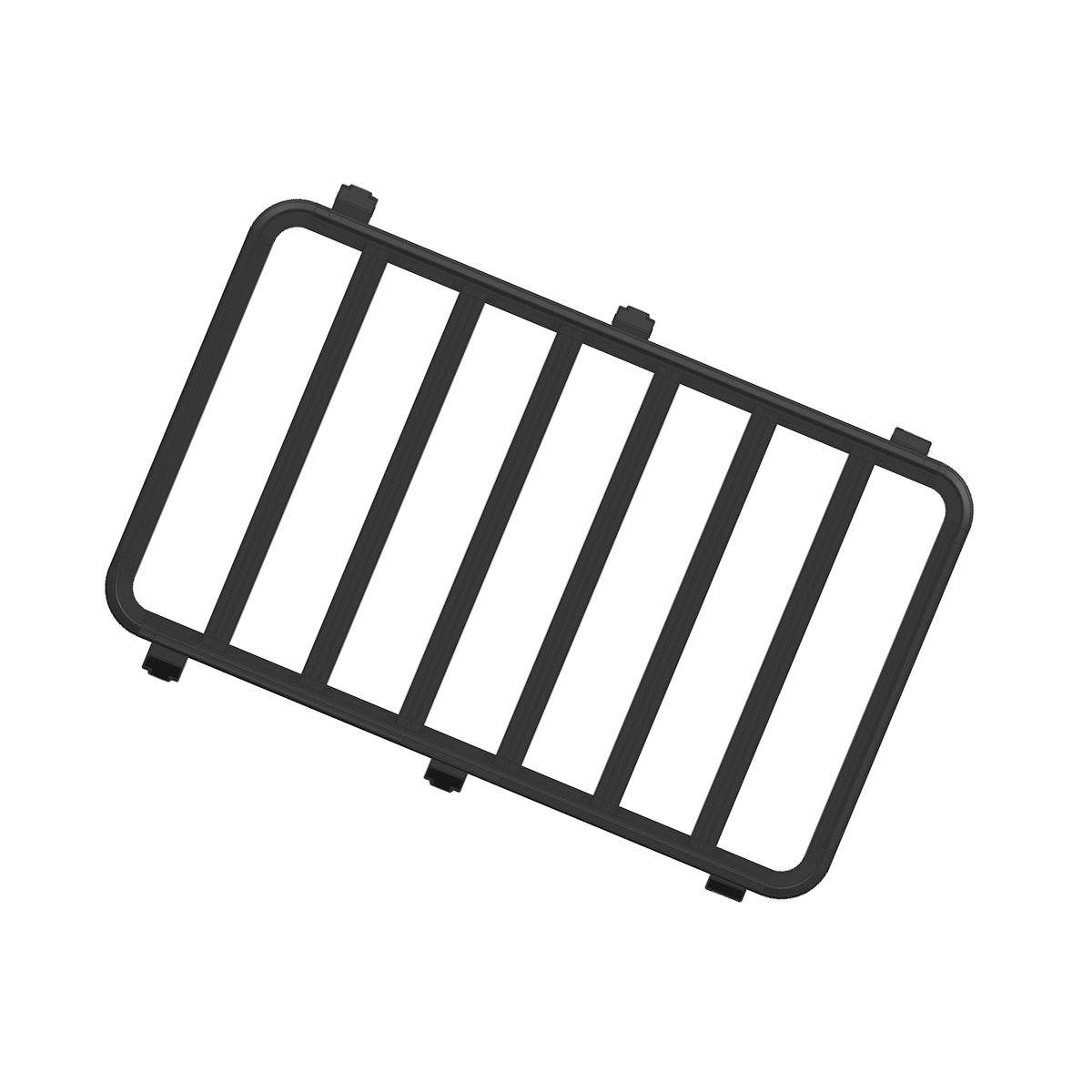 Top view of Jetour G700 aluminium roof rack frame showing reinforced structure and vehicle-specific mounting design.