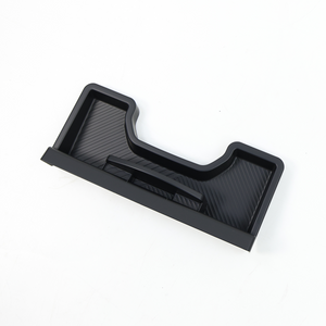 Easy drop-in installation of Jetour G700 behind-screen TPE storage tray, no tools or drilling required