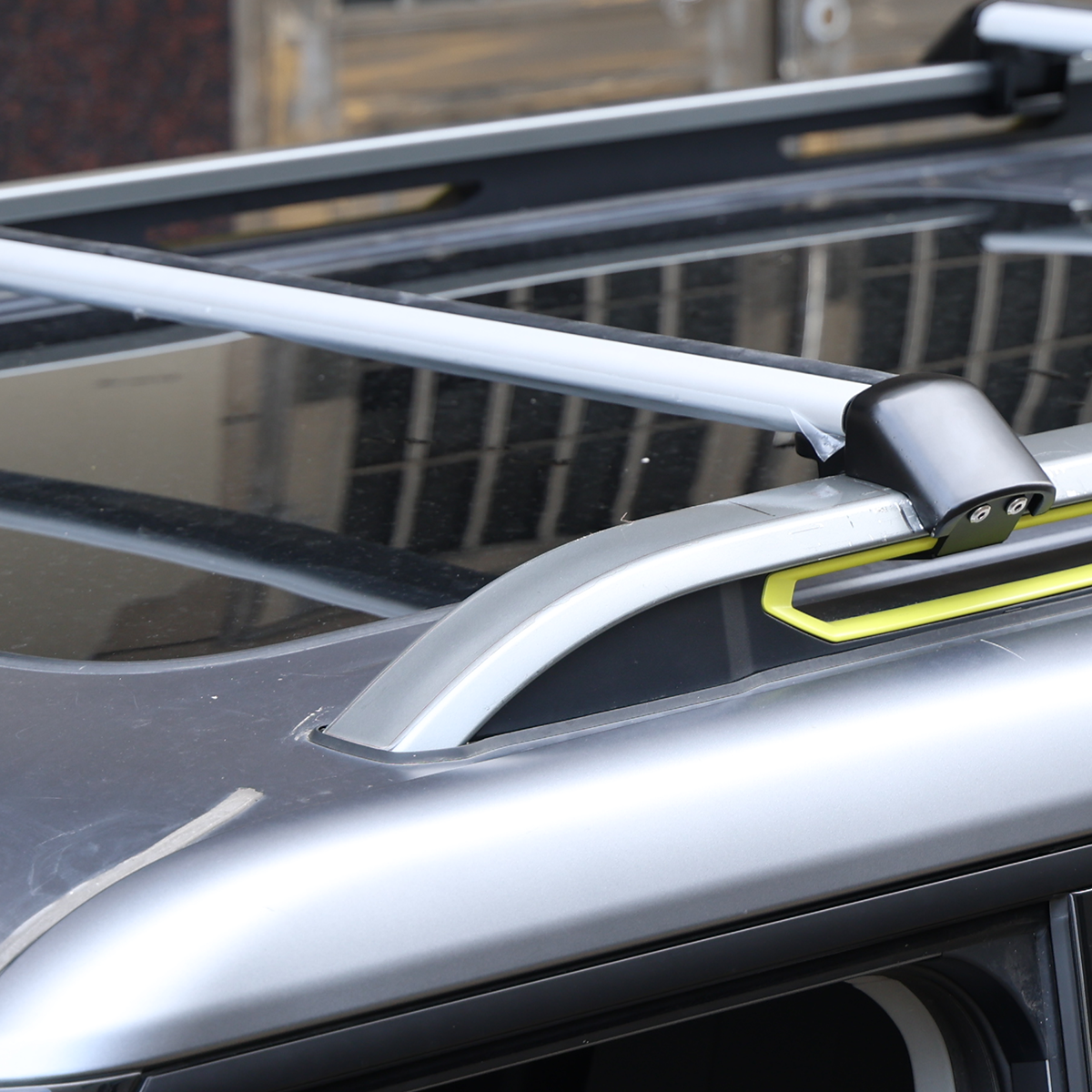Jetour T2 Aluminium Roof Rack Cross Bars Fitted