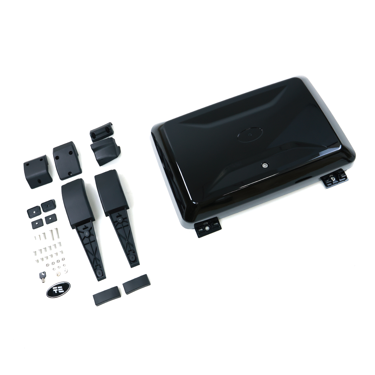Jetour T2 storage box with included brackets, fasteners and front lock